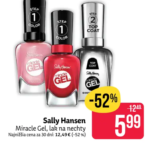 Sally Hansen Miracle Gel, lak na nechty