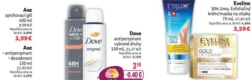 Axe antiperspirant dezodorant