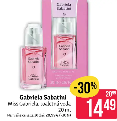 Gabriela Sabatini Miss Gabriela toaletná voda
