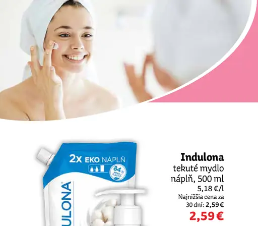 Indulona tekuté mydlo náplň