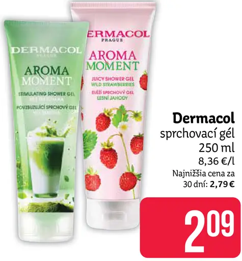 Dermacol Aroma Moment sprchovací gél – Mojito, Juicy Shower Gel