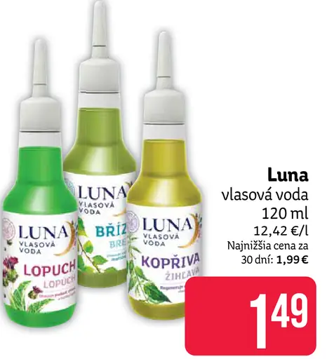 Luna vlasová voda