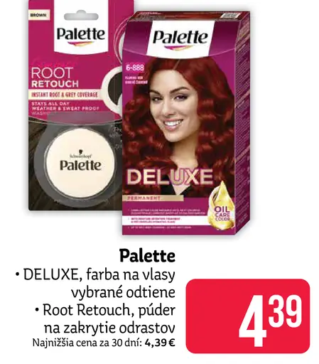 Palette DELUXE farba na vlasy