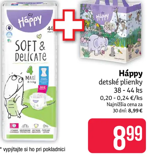 Häppy detské plienky