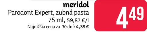 meridol®Parodont Expert zubná pasta