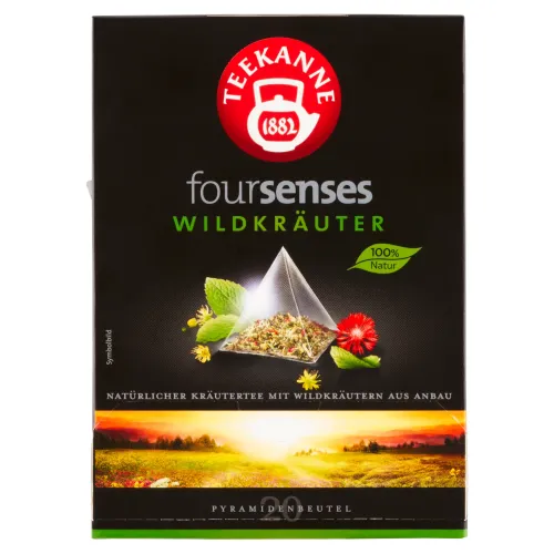 Teekanne Foursenses Wildkräuter bylinná čajová zmes 20 x(30 g)