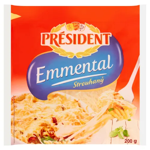Président Emmental strúhaný