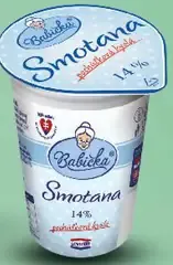 BABIČKINA VOĽBA kyslá smotana 14 %