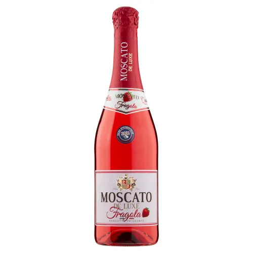 Moscato De Luxe Fragola miešaný alkoholický nápoj sýtený