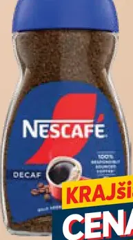 Nescafé Classic Decaf bezkofeínová instantná káva