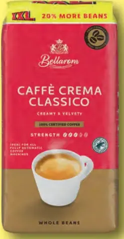 Bellarom Caffè Crema Classico kávové zrná