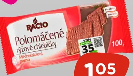 Racio ryžové chlebíčky rôzne druhy