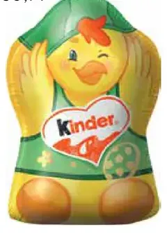 Kinder sladká figúrka čokoládová