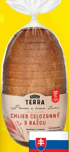 Penam Terra chlieb celozrnný s ražou