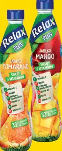 Relax Plus sirup viac druhov