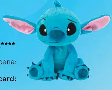 Disney Stitch plyšák