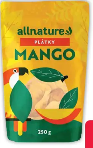 Allnature mango plátky