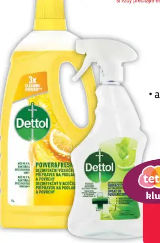 Dettol dezinfekčný prípravok na podlahy