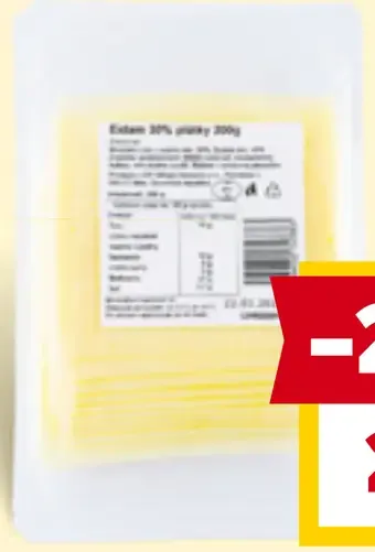 Eidam 30 % plátky