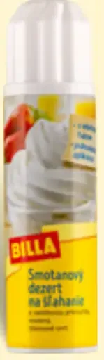 Billa šľahačka v spreji 17 %