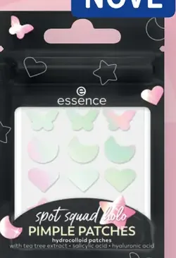 Essence spot squad holo hydrokoloidné náplasti na akné