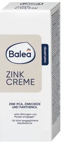 Balea pleťový krém so zinkom