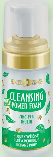 Purity Vision BIO čistiaca pleťová pena