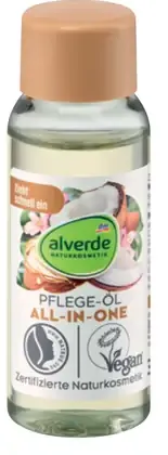 Alverde Naturokosmetik All-in-One ošetrujúci olej na tvár, telo a vlasy