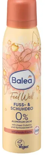 Balea deodorant v spreji na nohy a do topánok