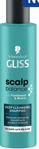 Schwarzkopf Gliss Scalp Balance šampón na vlasy