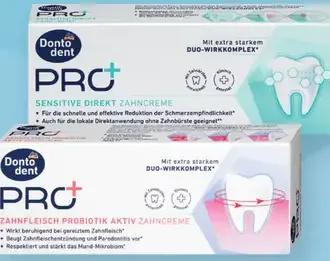 Dontodent PRO+ probiotická zubná pasta
