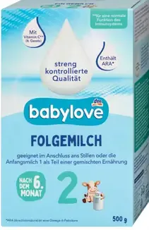 Babylove následná dojčenská mliečna výživa
