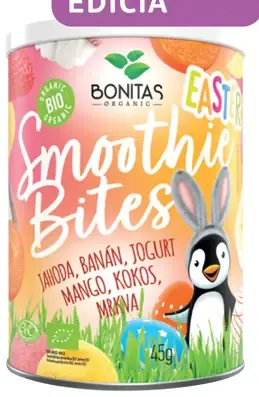 Bonitas Organic Smoothie Bites sušené ovocie