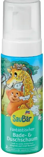 SauBär detská sprchovacia pena
