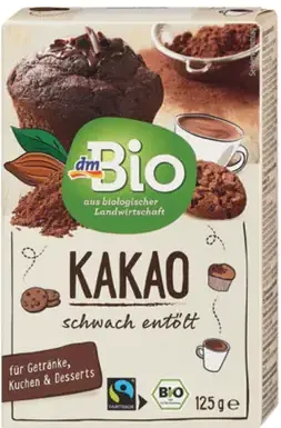 DmBio kakaový prášok