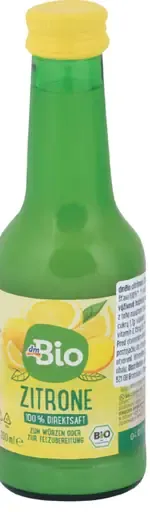 DmBio citrónová šťava