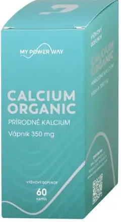 My Power Way Calcium Organic kapsuly výživový doplnok