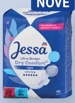 Jessa night hygienické vložky