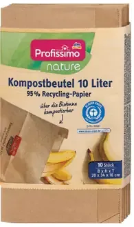 Profissimo kompostovateľné vrecia na odpad 10 l