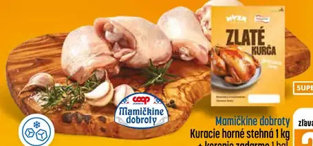 COOP Mamičkine dobroty kuracie horné stehná s korením