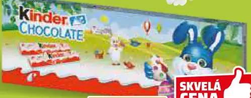 Kinder Chocolate čokoládové tyčinky