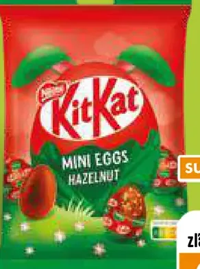 KitKat Mini Eggs hazelnut čokoládové vajíčka
