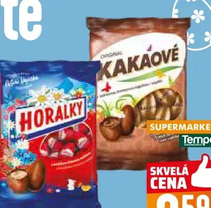 Mini vajíčka Horalky a Kakaové