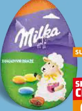Milka vajíčko čokoládové