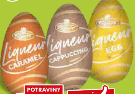 Vajíčka likérové caramel