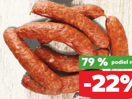 Šunková klobása s Nivou pultový predaj