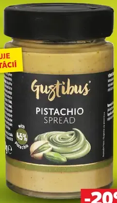 Gustibus pistáciový krém