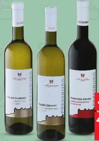 Voller Hugo biele víno