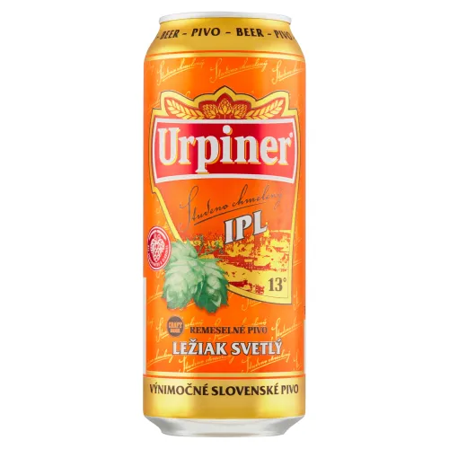Urpiner IPL 13° studeno chmelený ležiak svetlý