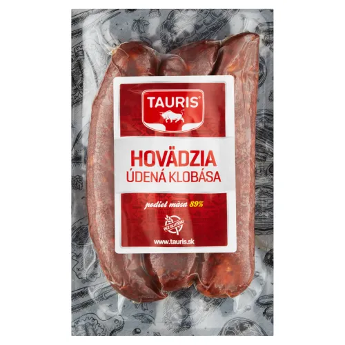 Tauris Hovädzia údená klobása mini
